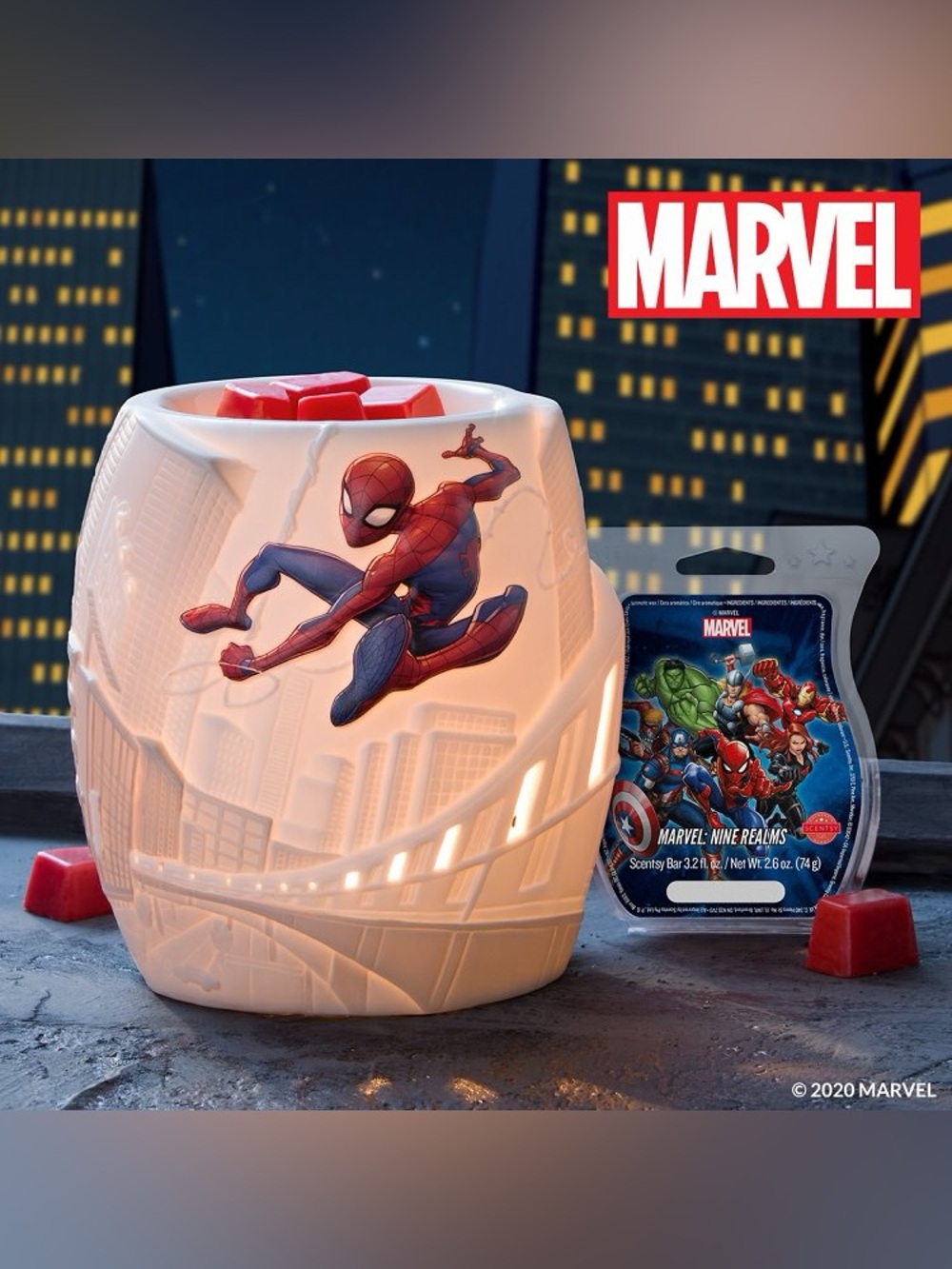 Spider-Man Scentsy Warmer -  Brand New